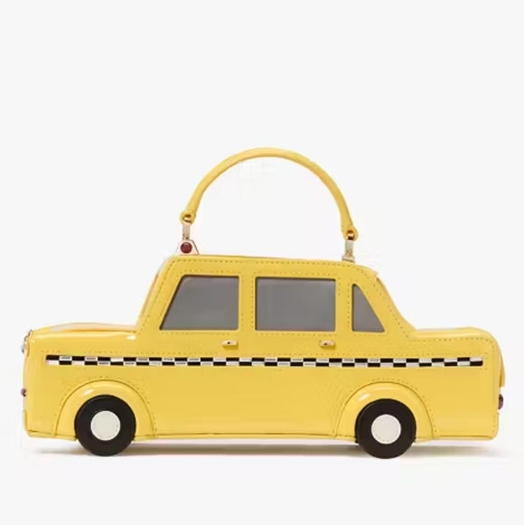 Kate Spade Yellow Taxi Leather Novelty Bag - Picture 3 of 8